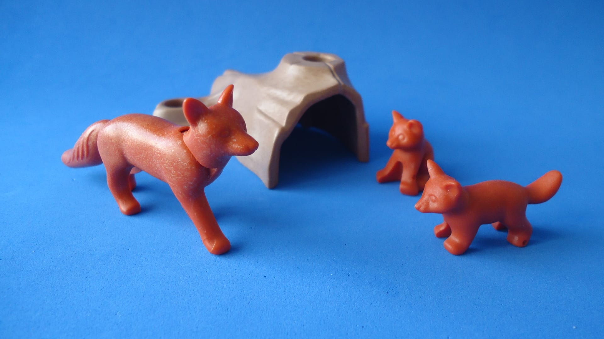 Playmobil Raposa e Filhotes