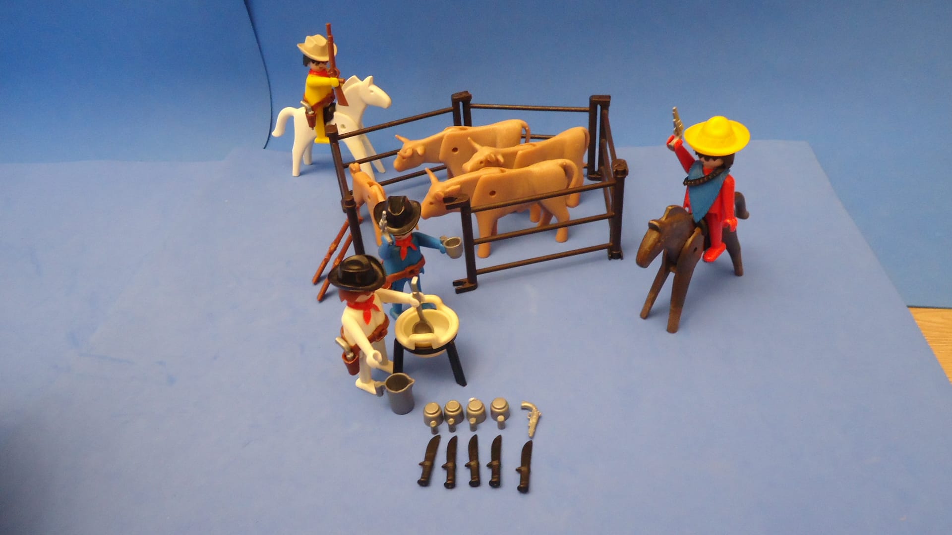 Playmobil Vaqueiros e Gado Cód. 3484(V2)