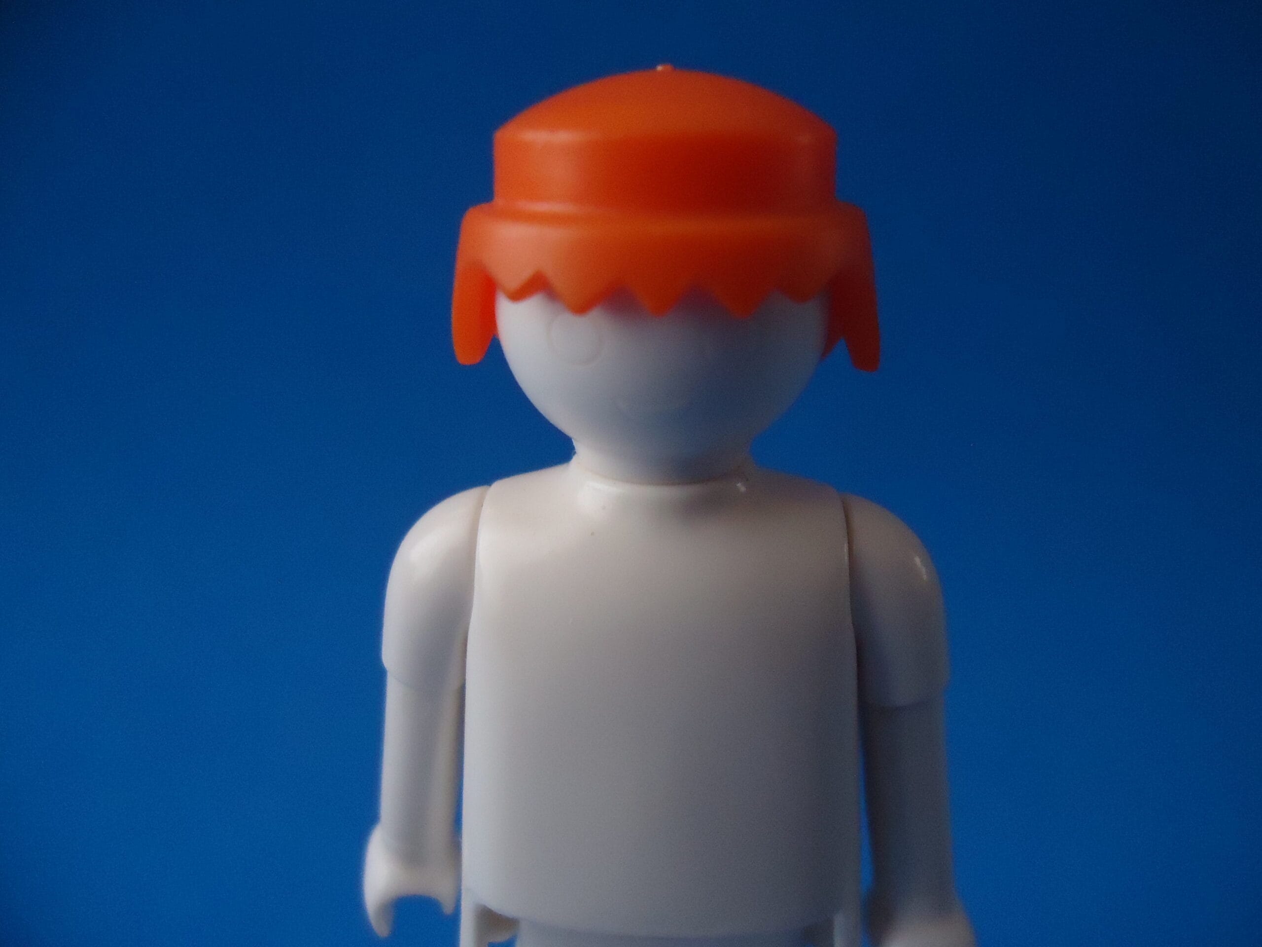 Playmobil Cabelo Ruivo Claro Tradicional