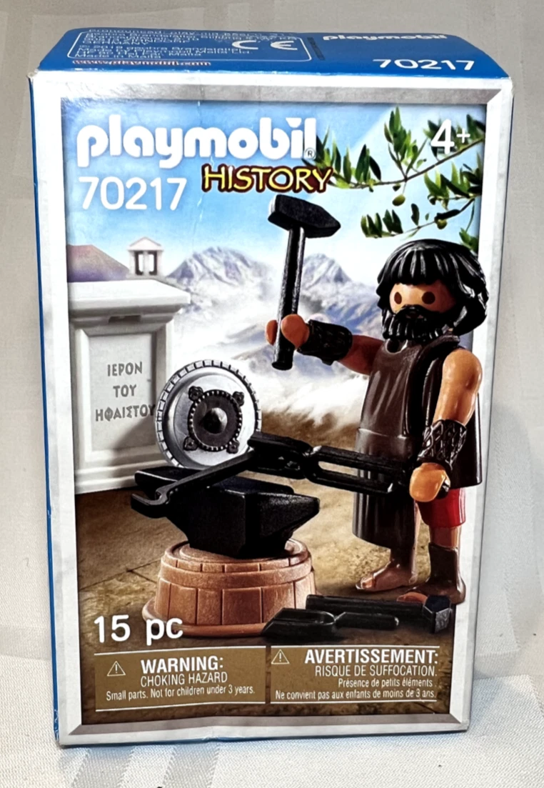 Playmobil Deus Grego Hefesto Cód. 70217