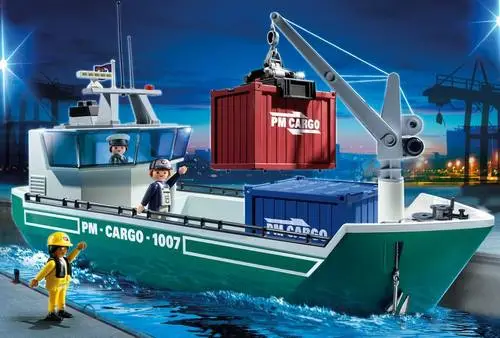 Playmobil Navio Cargueiro  Cód. 5253