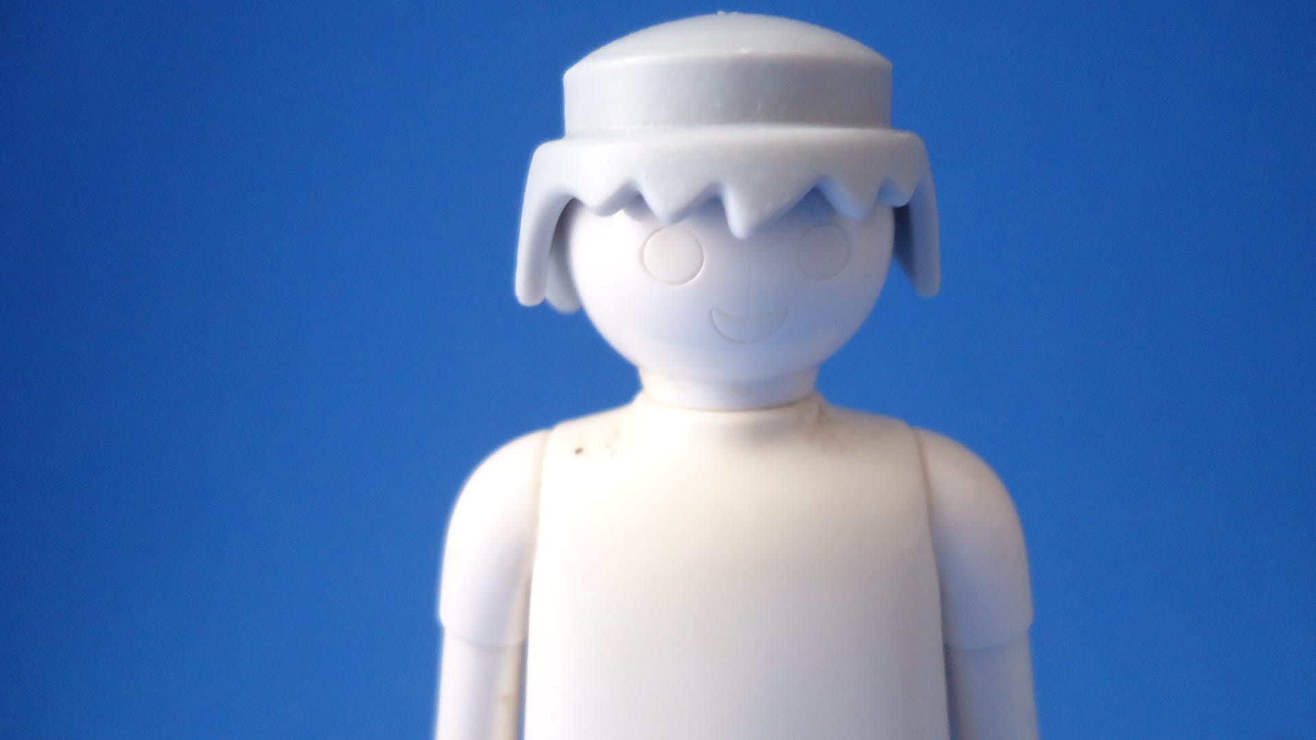 Playmobil Cabelo Cinza Tradicional