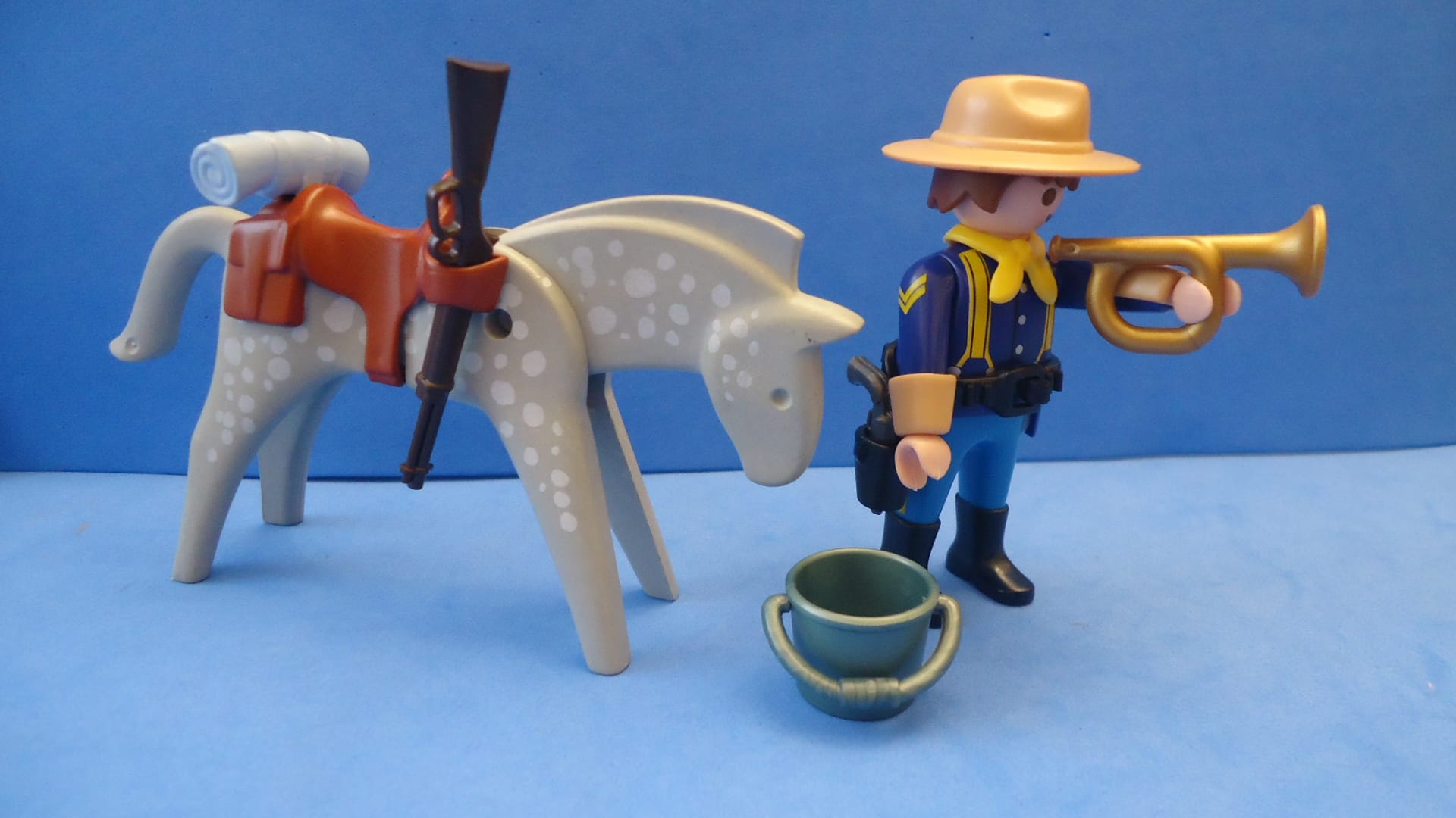 Playmobil Corneteiro Cavalaria Ianque
