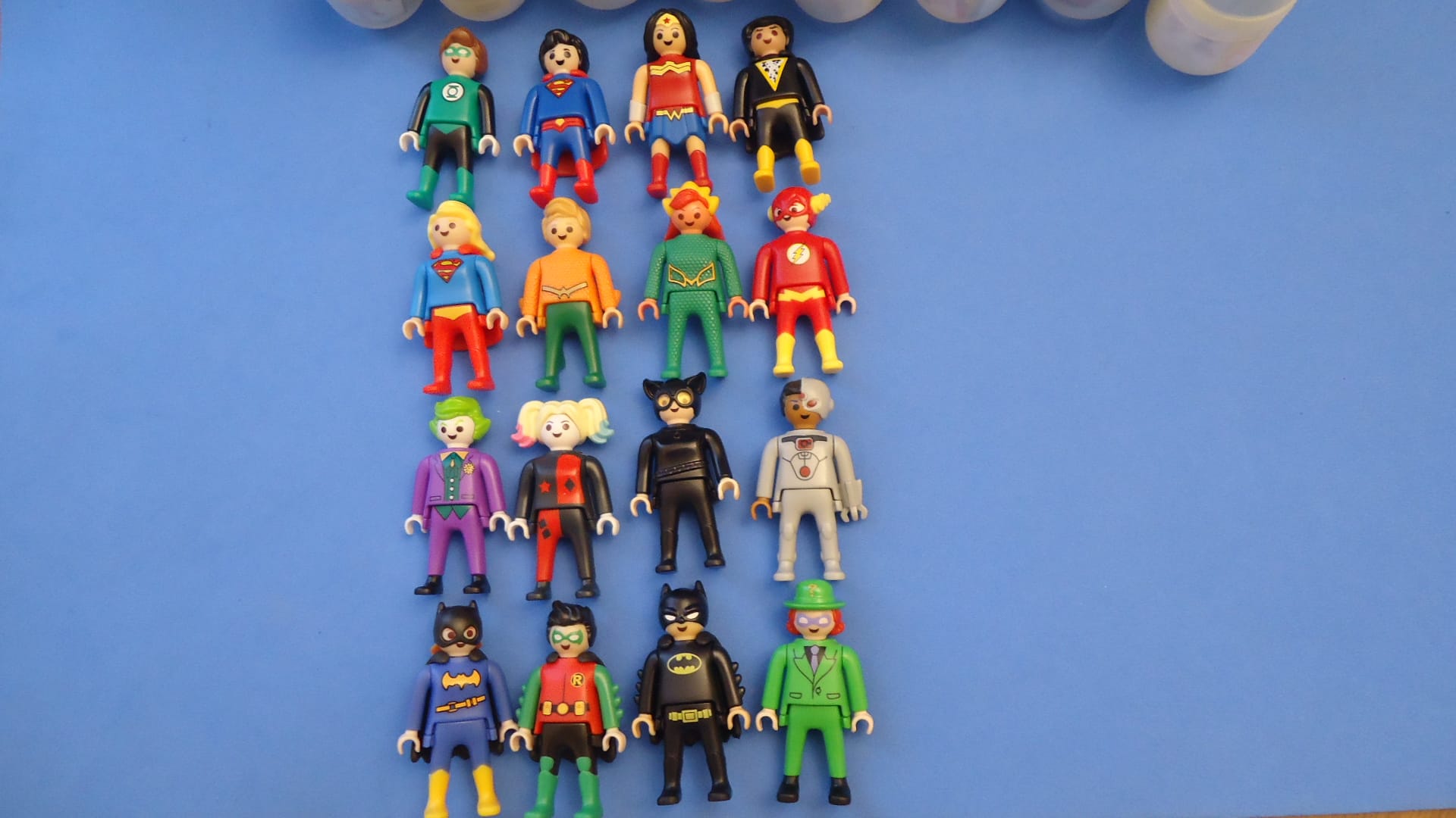 Playmobil Kinder Ovo Coleção Completa Super Heróis
