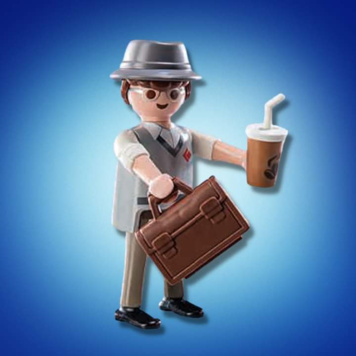 Playmobil Auxiliar de Escritório Cód. 70939