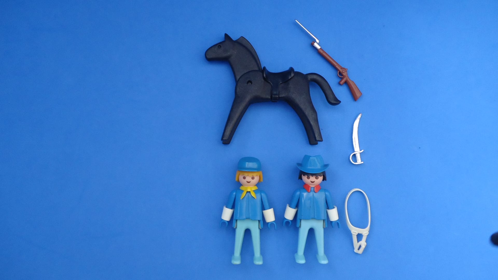 Playmobil Oficial e Soldado Ianques Cód. 3582