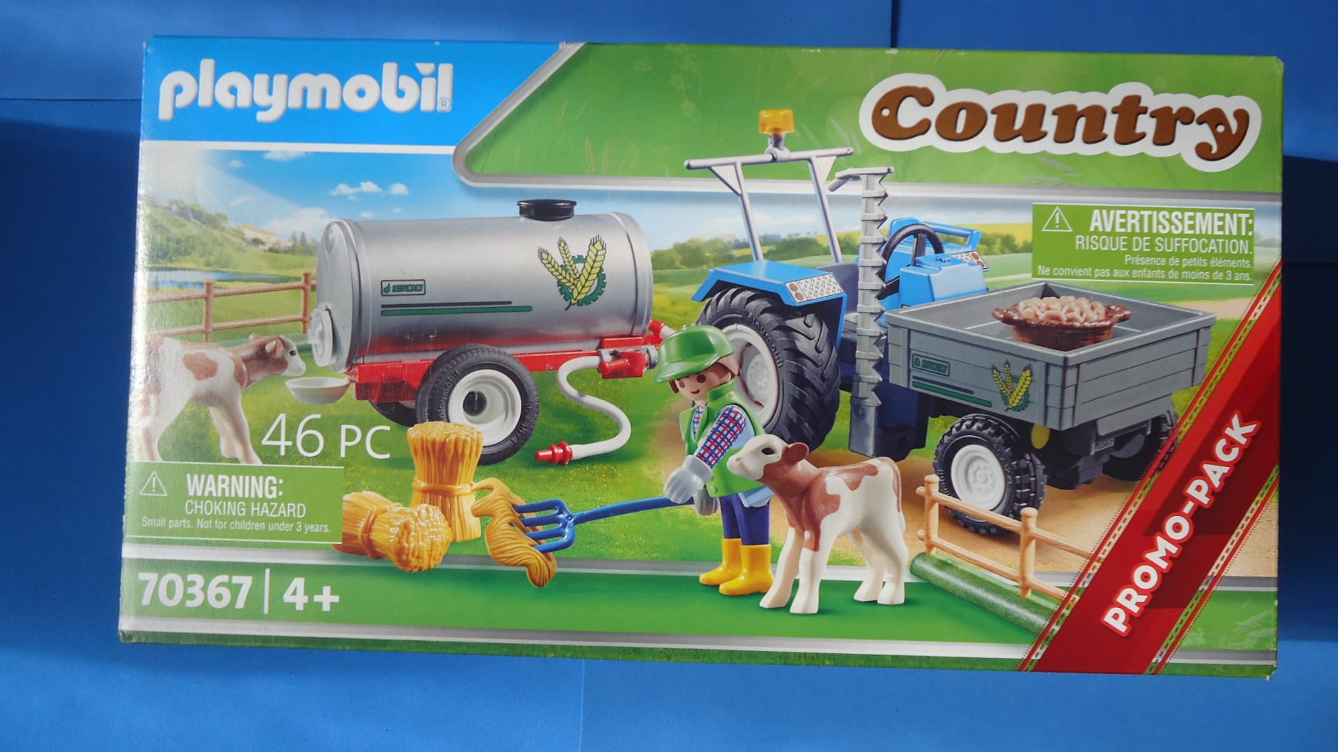 Playmobil Fazendeiro e Trator Cód. 70367
