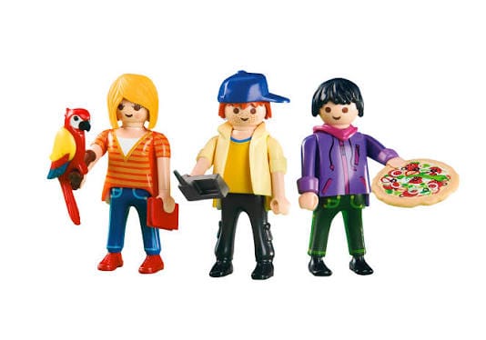 Playmobil Três Jovens Cód. 6298