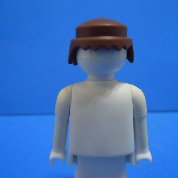 Playmobil Cabelo Castanho Tradicional